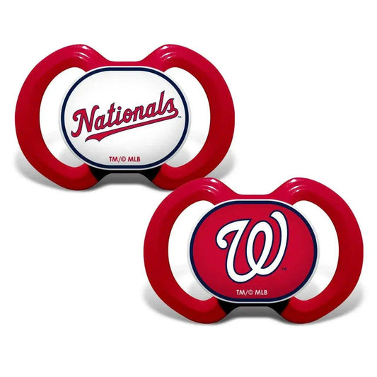  Washington Nationals Pacifier 2 Pack Officially Licensed -  ToylandEU™