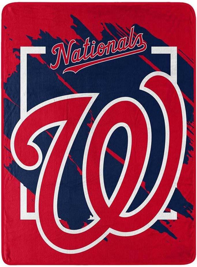 Washington Nationals Raschel Blanket 46x60 Dimensional - ToylandEU