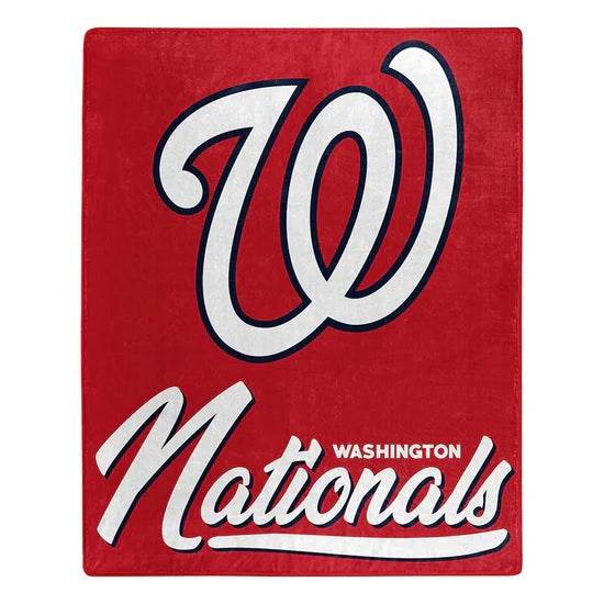 Washington Nationals Raschel Blanket 50x60 Signature Design - ToylandEU