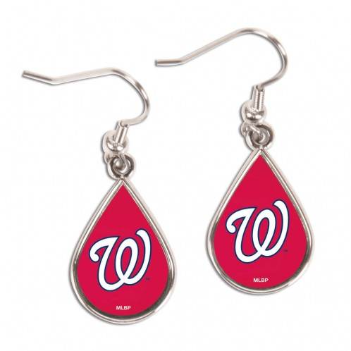 Washington Nationals Tear Drop Earrings Special Order - ToylandEU