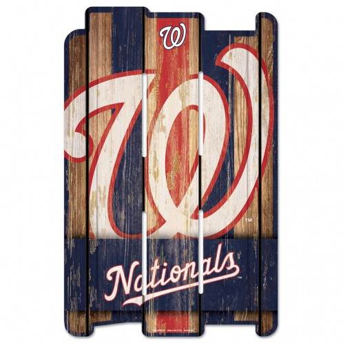 Washington Nationals Wood Fence Style Sign 11x17 Special - ToylandEU