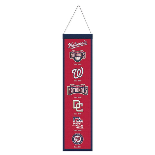 Washington Nationals Wool Banner 8x32 Heritage Design - ToylandEU
