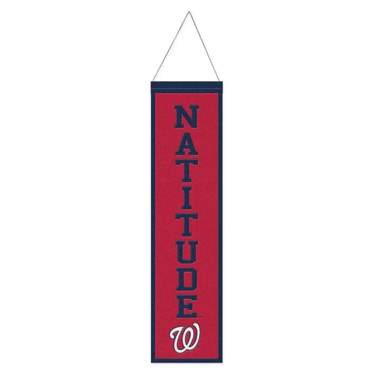  Washington Nationals Wool Banner 8x32 Heritage Slogan -  ToylandEU™
