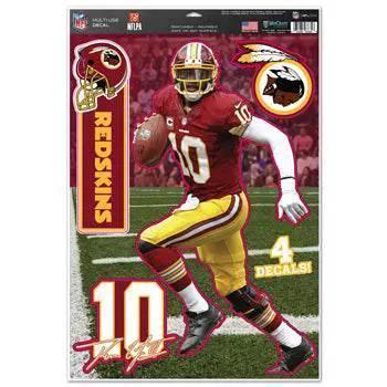  Washington Redskins Decal 11x17 Multi Use Robert Griffin Design CO -  ToylandEU™