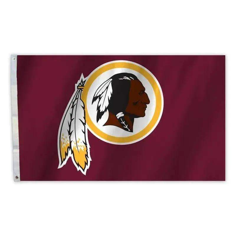 Washington Redskins Flag 4x6 Banner Outdoor Color Quality - ToylandEU