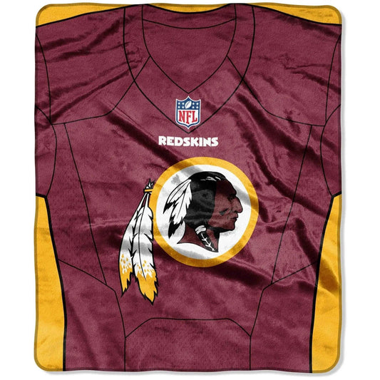  Washington Redskins Raschel Jersey Blanket 50x60 Design -  ToylandEU™