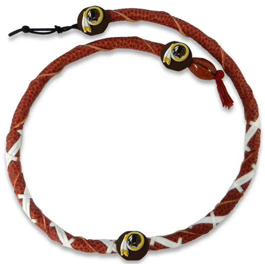  Washington Redskins Spiral Football Necklace With Beads -  ToylandEU™