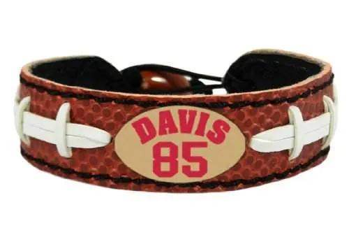  Washington Redskins Vernon Davis Jersey Leather Bracelet -  ToylandEU™