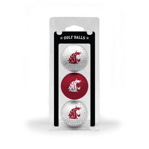 Washington State Cougars 3 Pack Golf Balls Special Order - ToylandEU