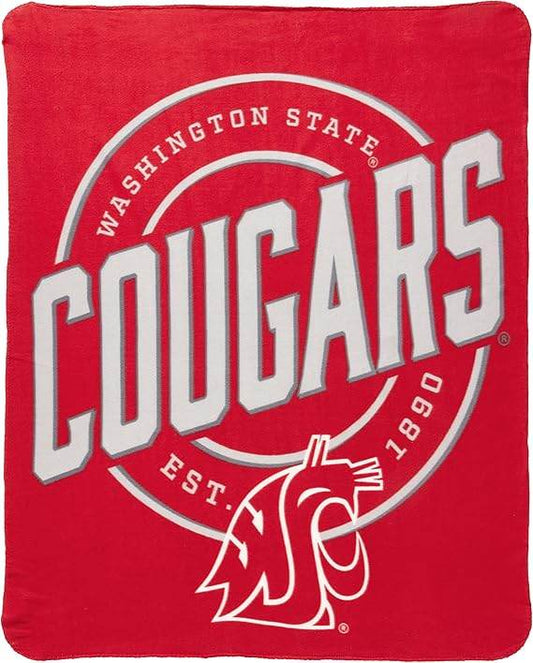 Washington State Cougars 50x60 Fleece Blanket Campaign - ToylandEU