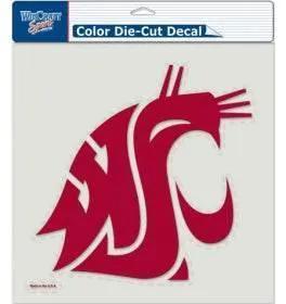 Washington State Cougars 8x8 Die Cut Vinyl Decal Color -  ToylandEU™