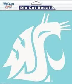  Washington State Cougars 8x8 Die Cut Vinyl Decal Outdoor -  ToylandEU™