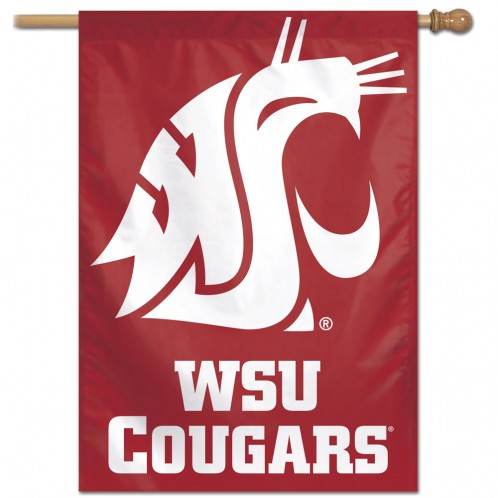 Washington State Cougars Banner 28x40 Vertical WinCraft - ToylandEU
