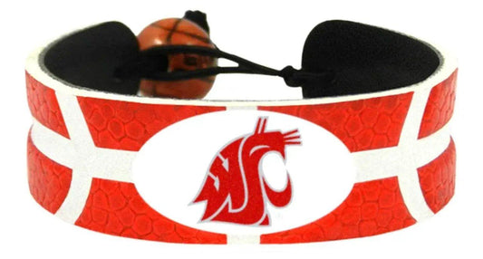  Washington State Cougars Leather Basketball Bracelet -  ToylandEU™