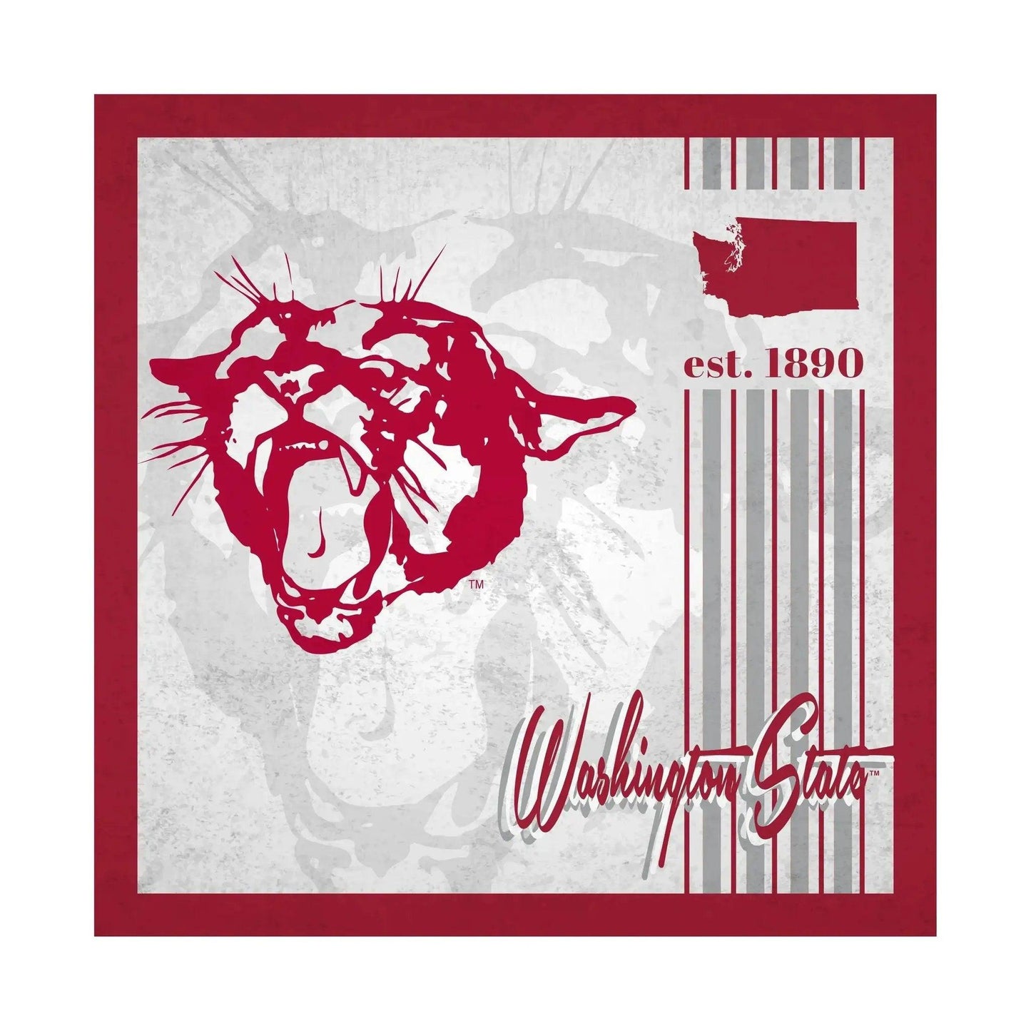  Washington State Cougars Wood Sign 10x10 Album Design -  ToylandEU™