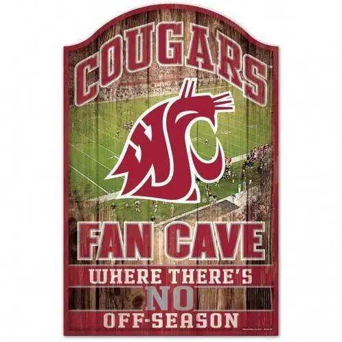  Washington State Cougars Wood Sign 11x17 Fan Cave Decor -  ToylandEU™