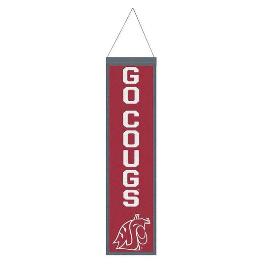  Washington State Cougars Wool Banner 8x32 Heritage Slogan -  ToylandEU™