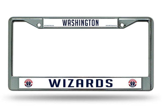 Washington Wizards Chrome License Plate Frame Special Order - ToylandEU