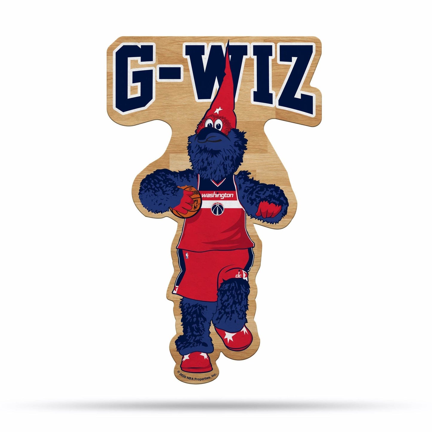 Washington Wizards Pennant Shape Mascot Felt Logo Banner - ToylandEU