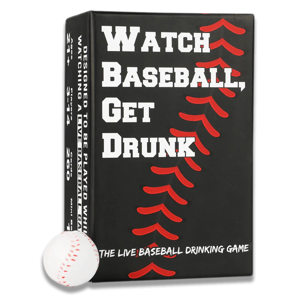Baseball Drinking Game Keeps Everyone Engaged During Live Games - Falling Whale Games