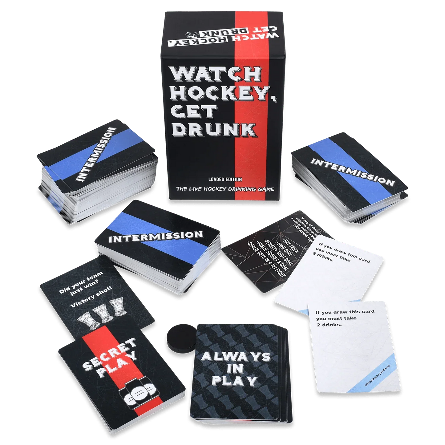 WATCH HOCKEY, GET DRUNK - The Live Hockey Drinking Game - Falling Whale Games