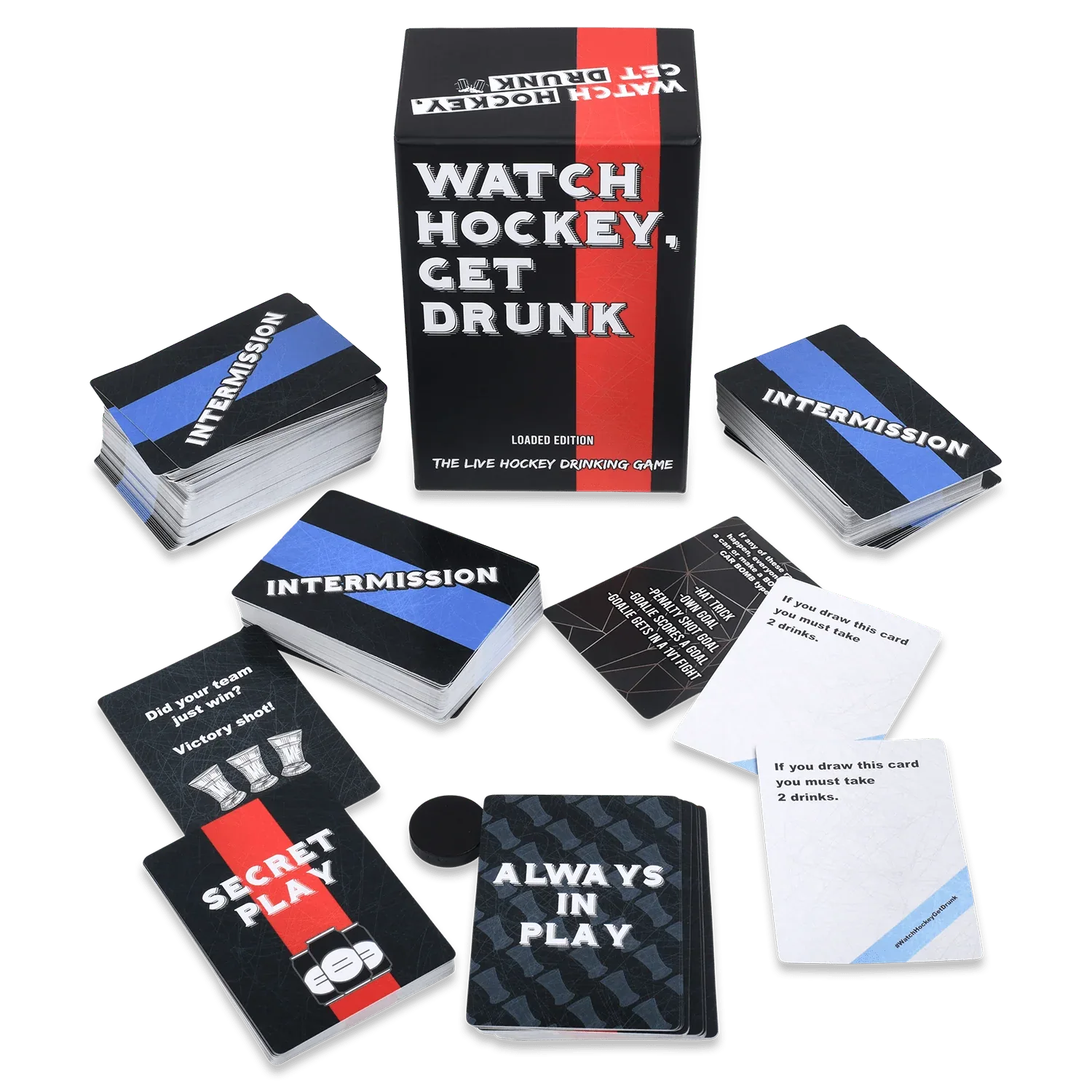 WATCH HOCKEY, GET DRUNK - The Live Hockey Drinking Game - Falling Whale Games