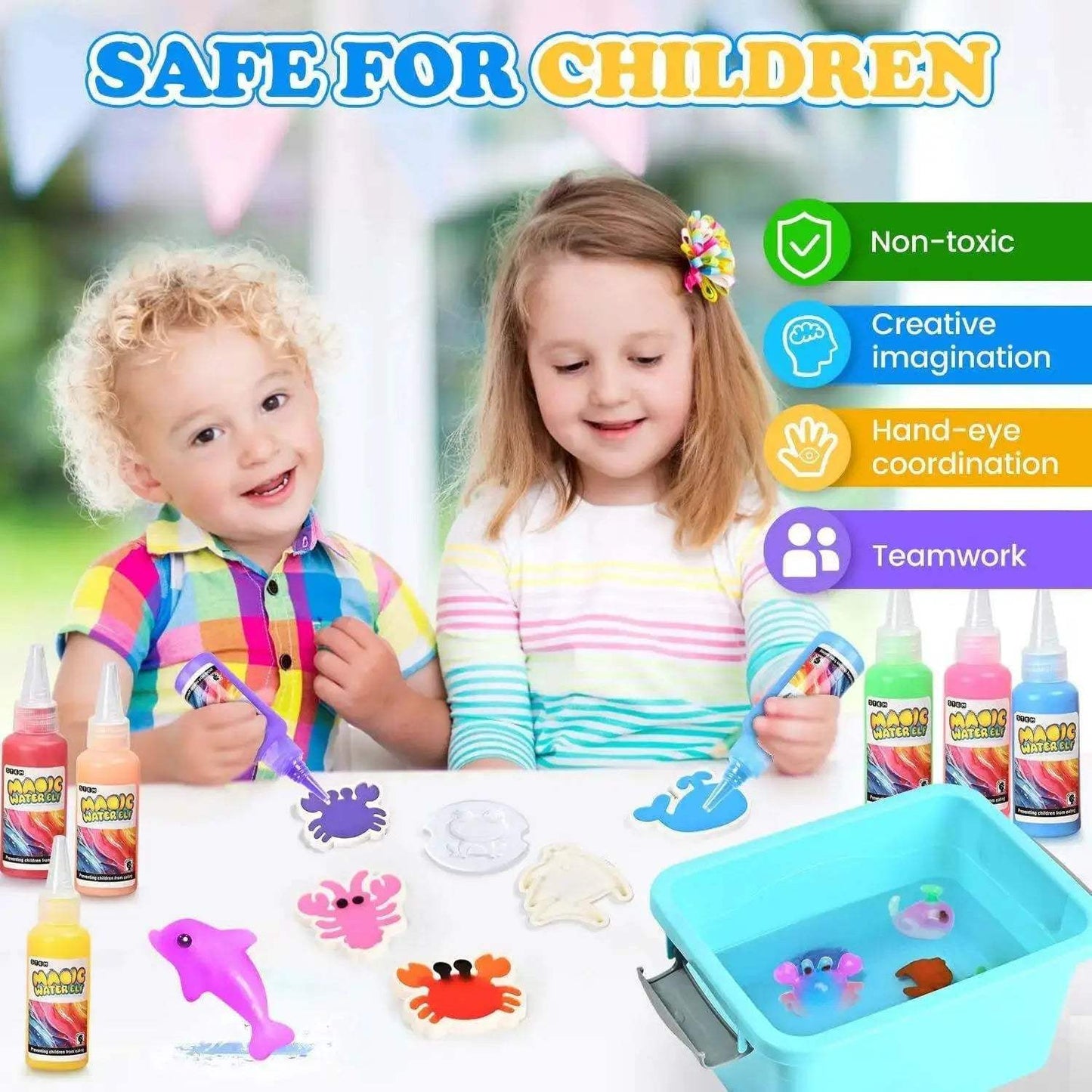 Water Beads Kit With Molds For DIY Fairy Garden STEM - ToylandEU