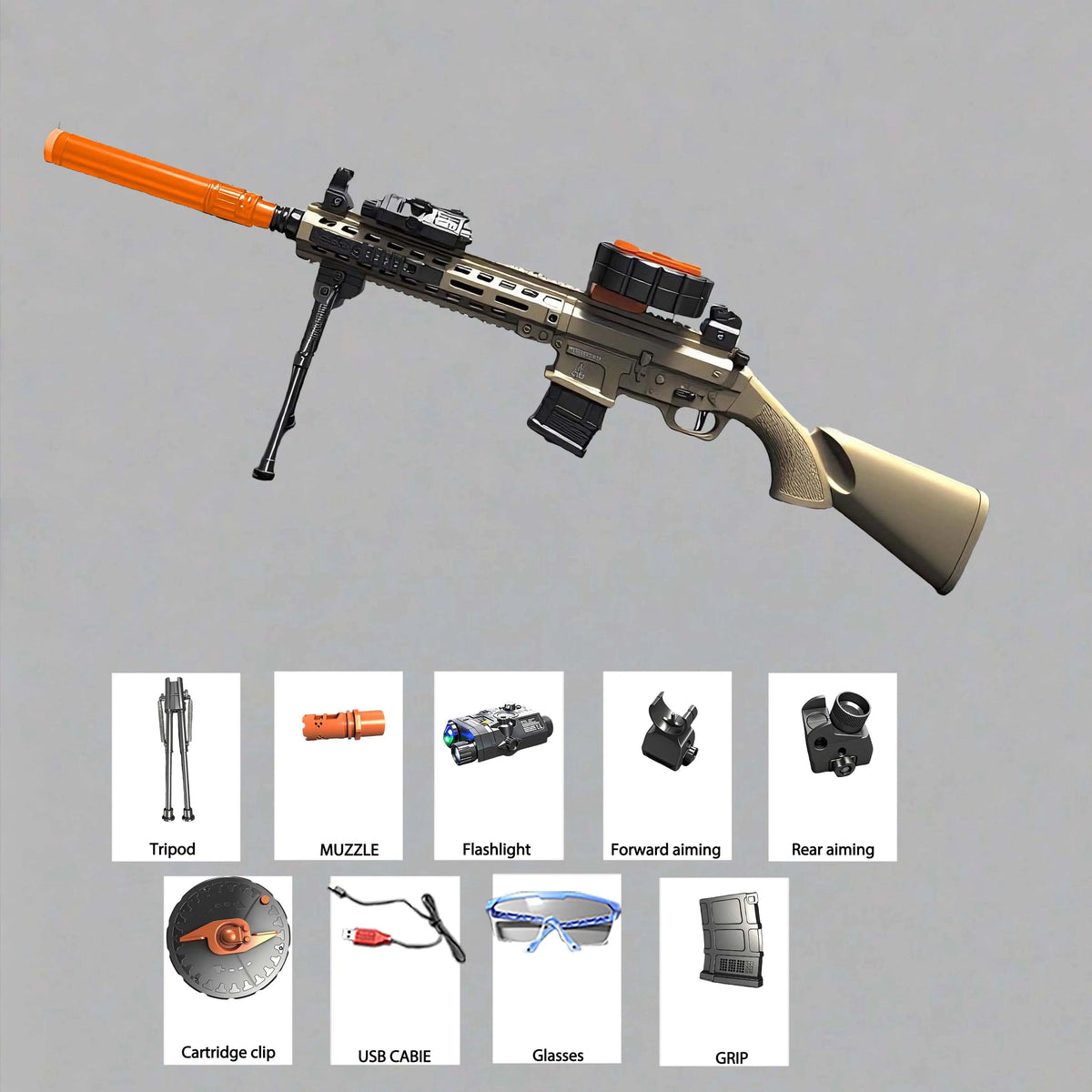 Water Blaster | Dual Mode Manual Automatic | Toylandeu™
