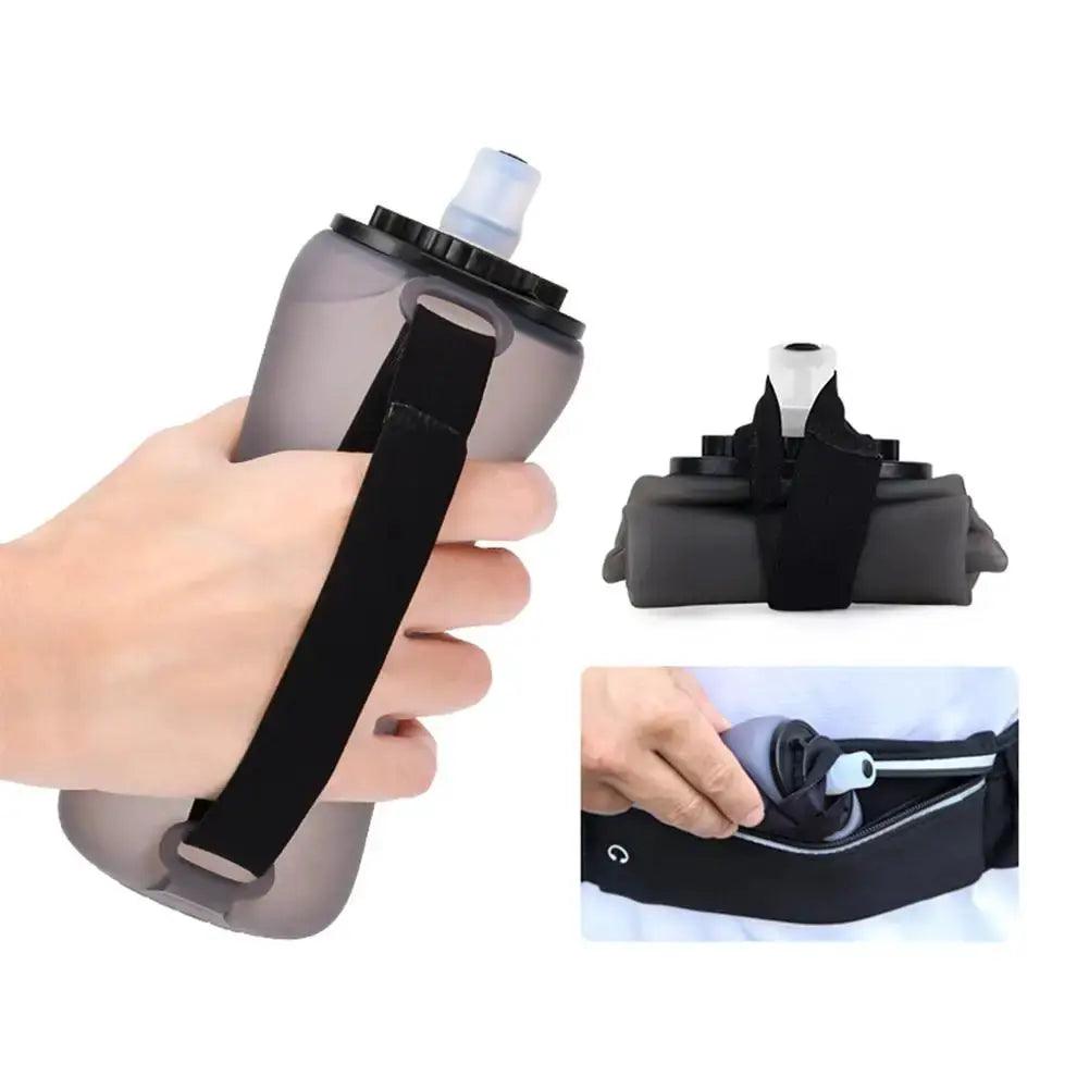  Foldable Outdoor Water Bottle Silicone One Hand Carry -  ToylandEU™