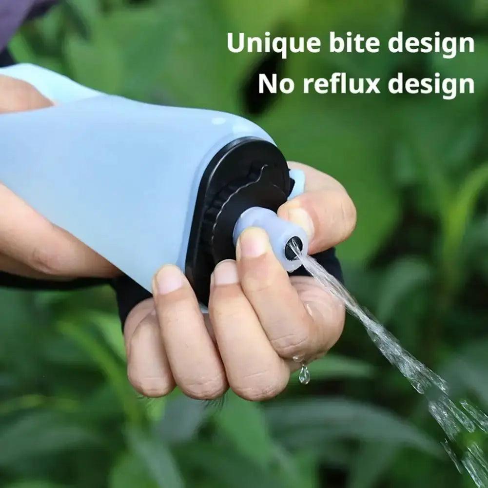  Foldable Outdoor Water Bottle Silicone One Hand Carry -  ToylandEU™