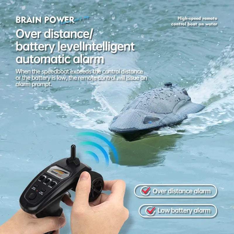 Water Cooled Turbojet RC Speedboat For Thrilling Remote Control Fun - ToylandEU