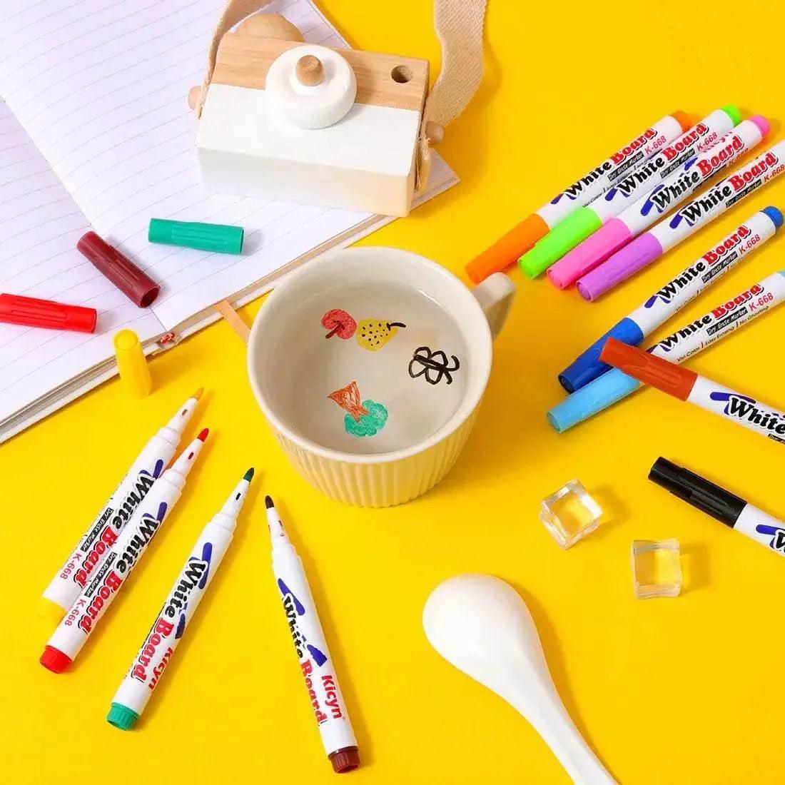  Water Floating Pen Magical Ink Pens Set For Kids Art -  ToylandEU™