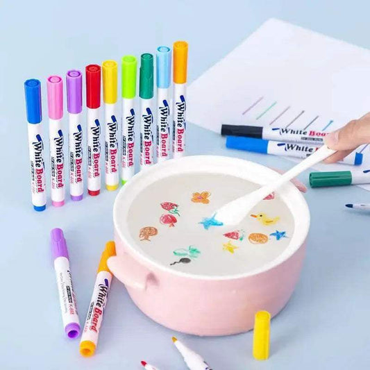  Water Floating Pen Magical Ink Pens Set For Kids Art -  ToylandEU™