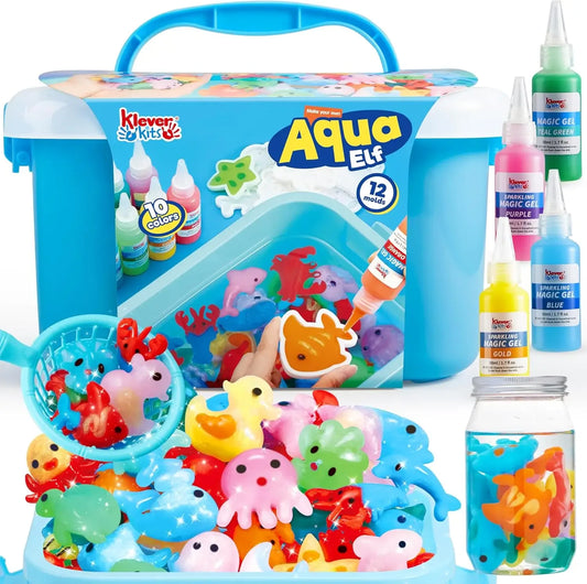 Water Gel Kit For Kids With 10 Gels Preserving Bottle - ToylandEU