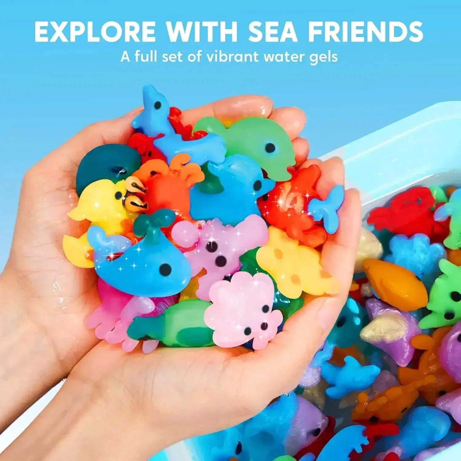 Water Gel Kit For Kids With 10 Gels Preserving Bottle - ToylandEU