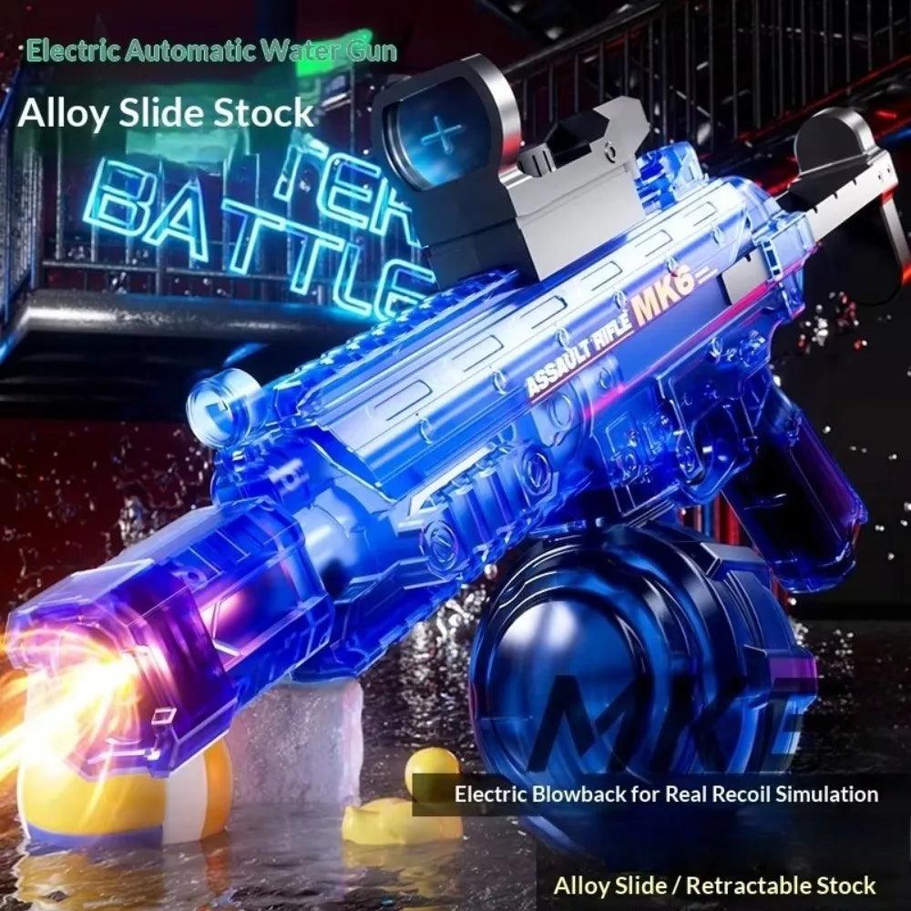Water Gun | 15m Range Light Up Blaster | Toylandeu™