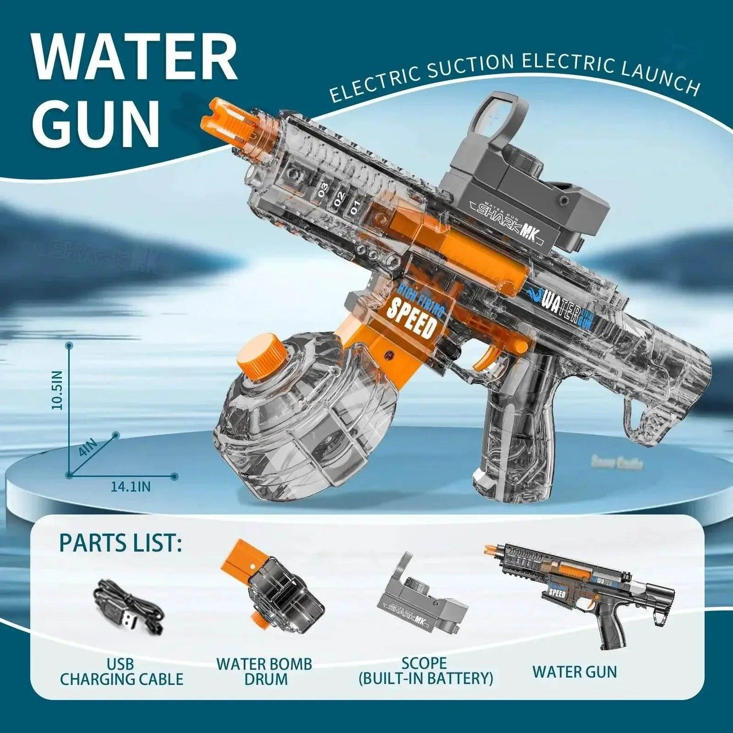  2025 NEW Automatic Electric ARP9 Water Gun Toy -  ToylandEU™