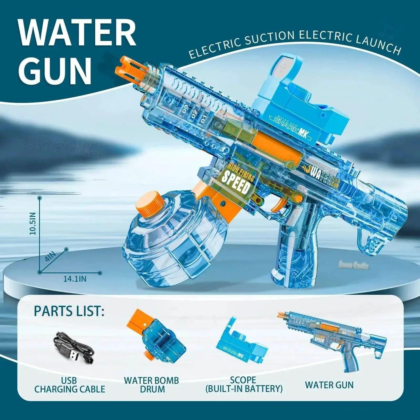  2025 NEW Automatic Electric ARP9 Water Gun Toy -  ToylandEU™