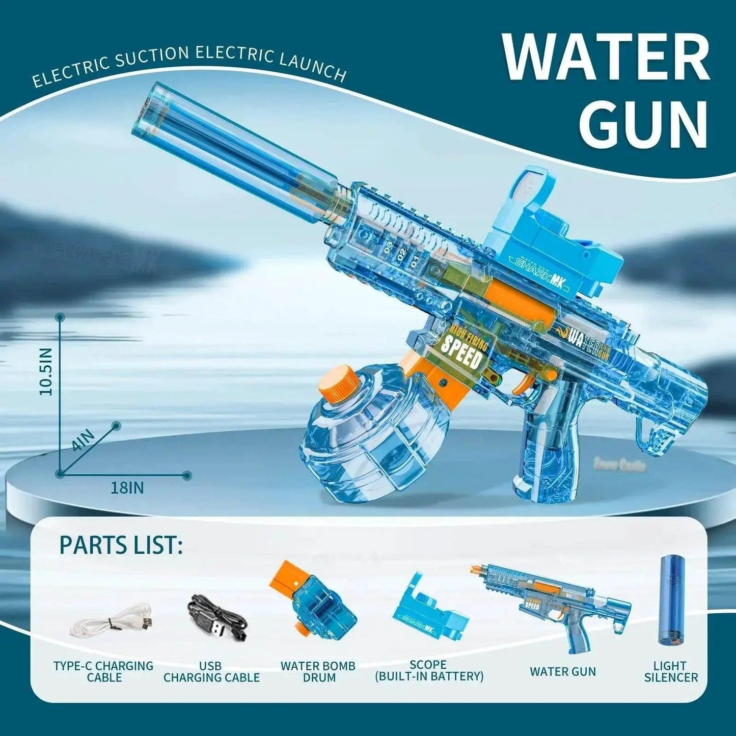  2025 NEW Automatic Electric ARP9 Water Gun Toy -  ToylandEU™