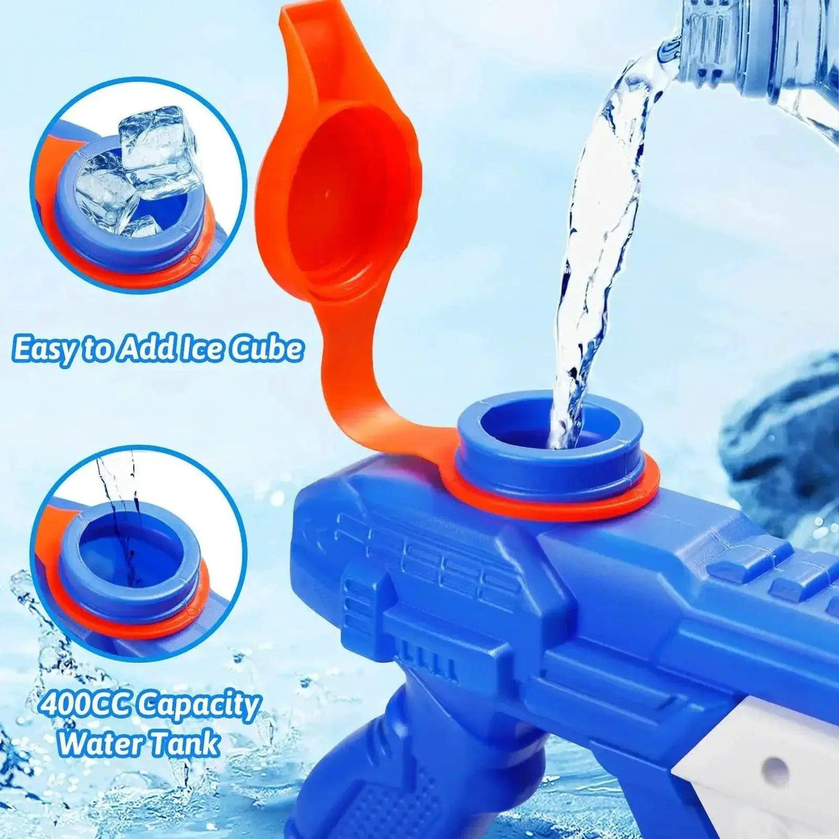  600cc High Capacity Water Gun Long Range Water Blaster -  ToylandEU™