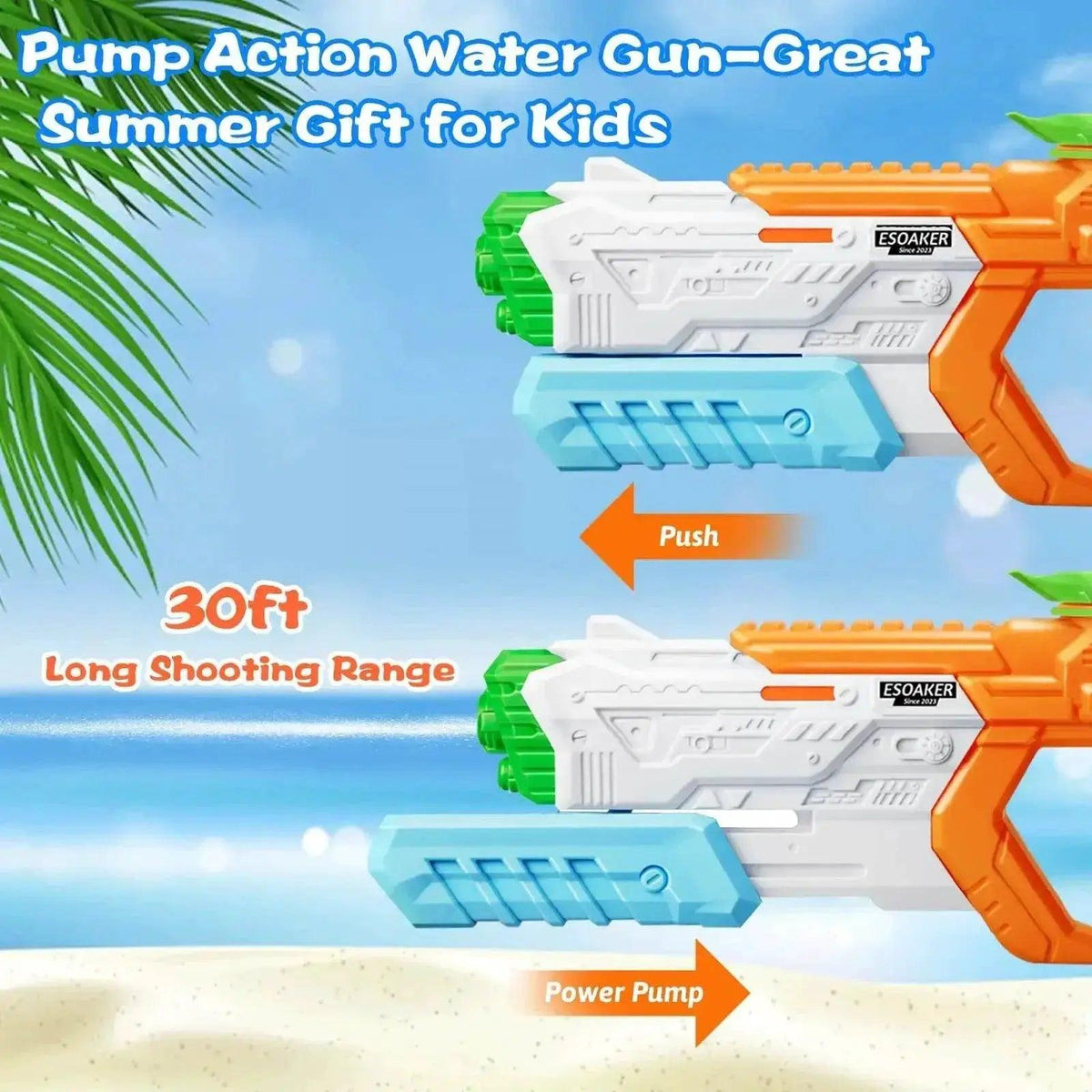  600cc High Capacity Water Gun Long Range Water Blaster -  ToylandEU™