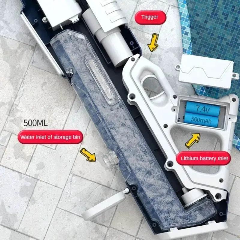  Children Automatic Water Absorption Electric High Pressure Water Gun Self Integration Summer Outdoor Toys for Kids -  ToylandEU™