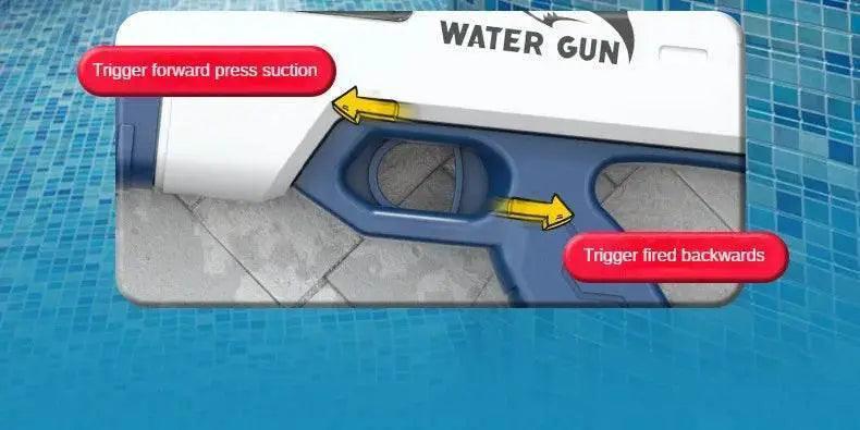  Children Automatic Water Absorption Electric High Pressure Water Gun Self Integration Summer Outdoor Toys for Kids -  ToylandEU™