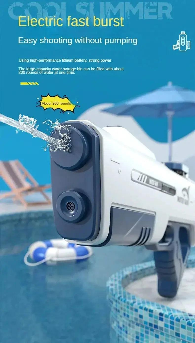  Children Automatic Water Absorption Electric High Pressure Water Gun Self Integration Summer Outdoor Toys for Kids -  ToylandEU™