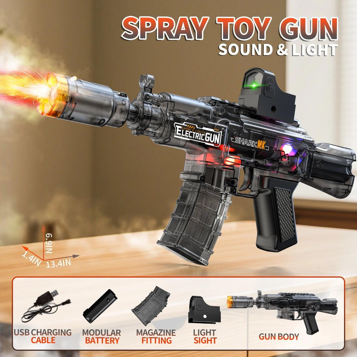 Water Gun | Electric Spray Gun | Toylandeu™