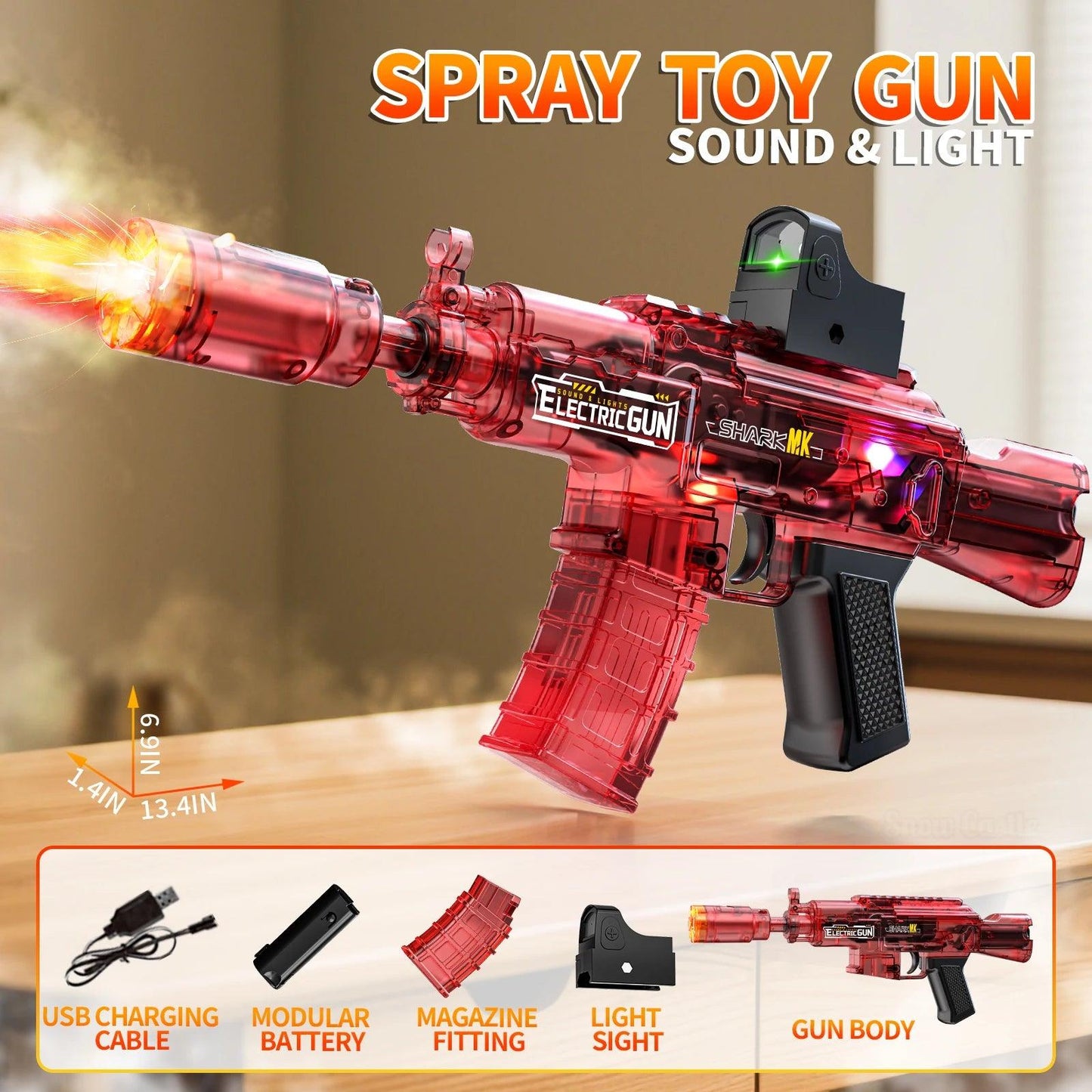 Water Gun | Electric Spray Gun | Toylandeu™