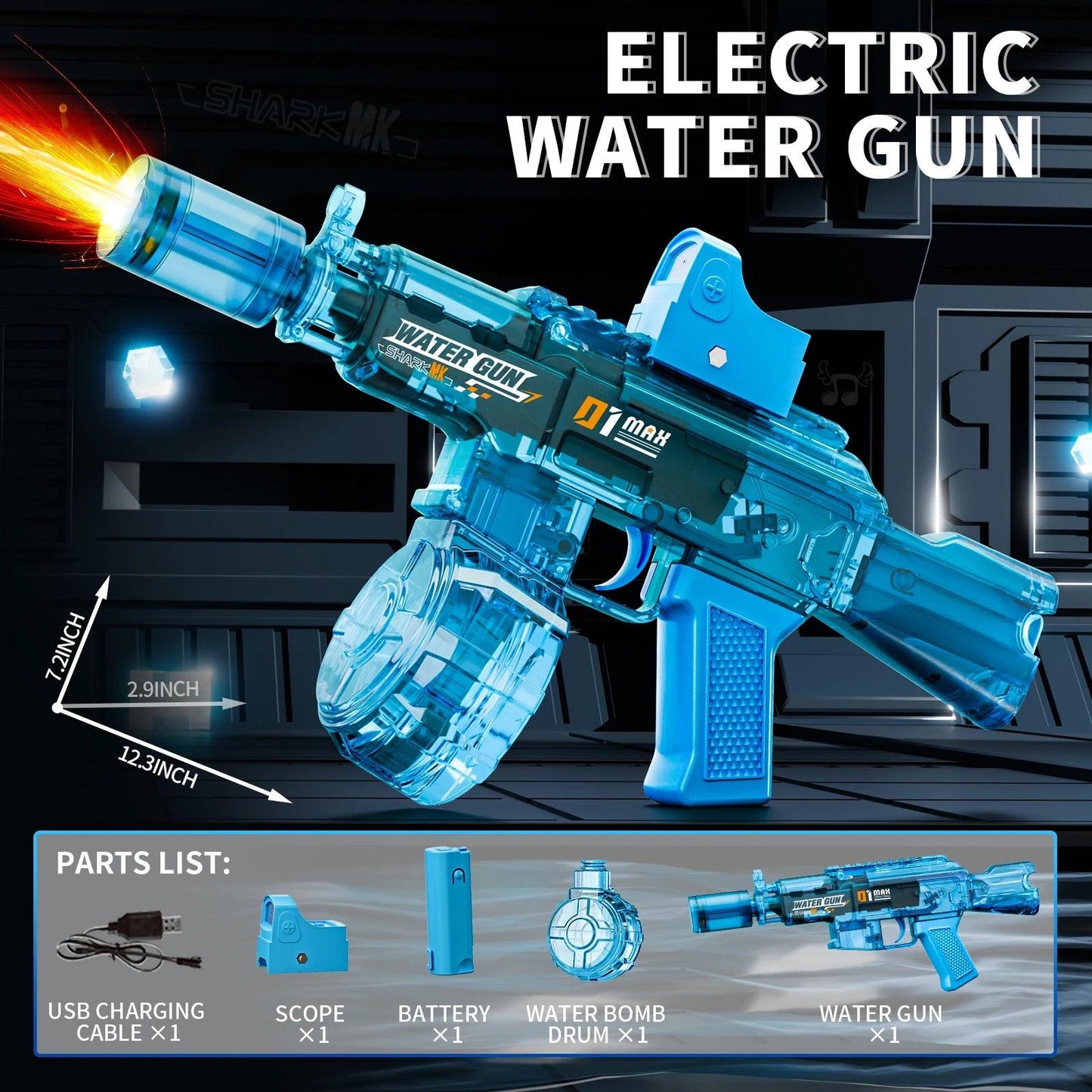 Water Gun | Electric Spray Gun | Toylandeu™