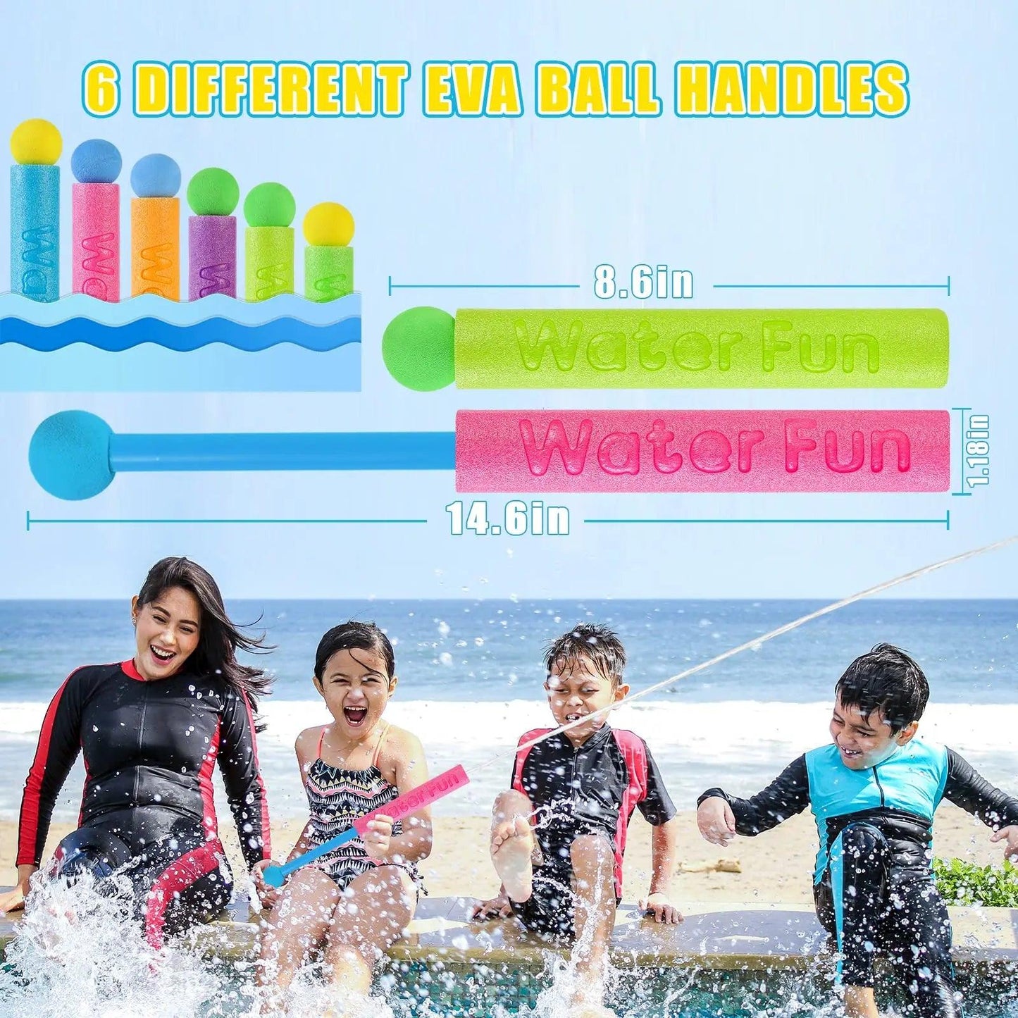  Foam Water Gun For Kids Soaker Blaster Outdoor Fun -  ToylandEU™
