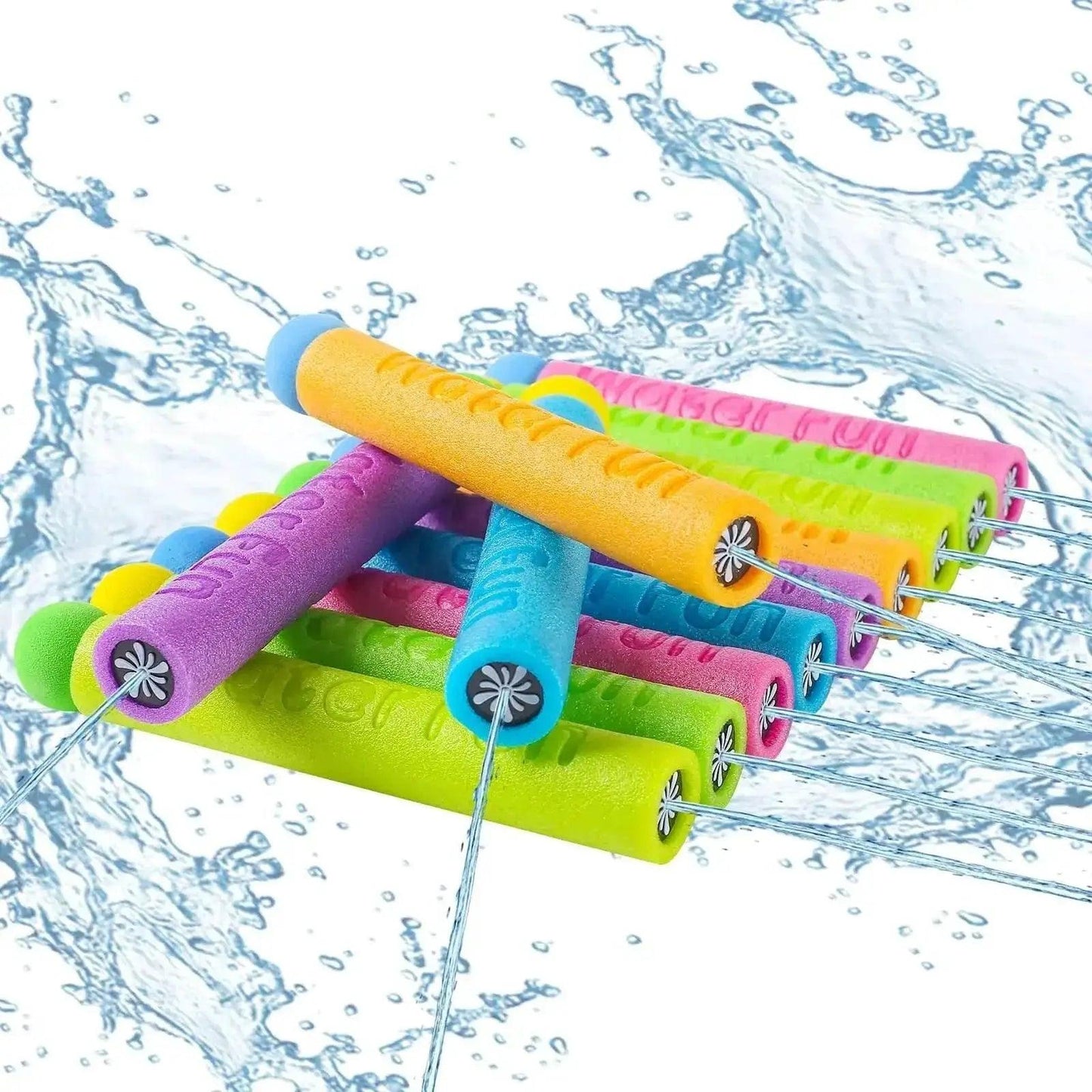  10 Pack Kids Foam Water Gun Squirter Blaster Set For Outdoor Pool Beach Play Summer Fun -  ToylandEU™