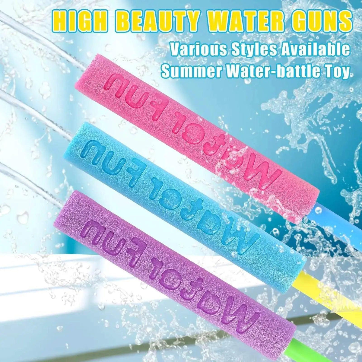  10 Pack Kids Foam Water Gun Squirter Blaster Set For Outdoor Pool Beach Play Summer Fun -  ToylandEU™